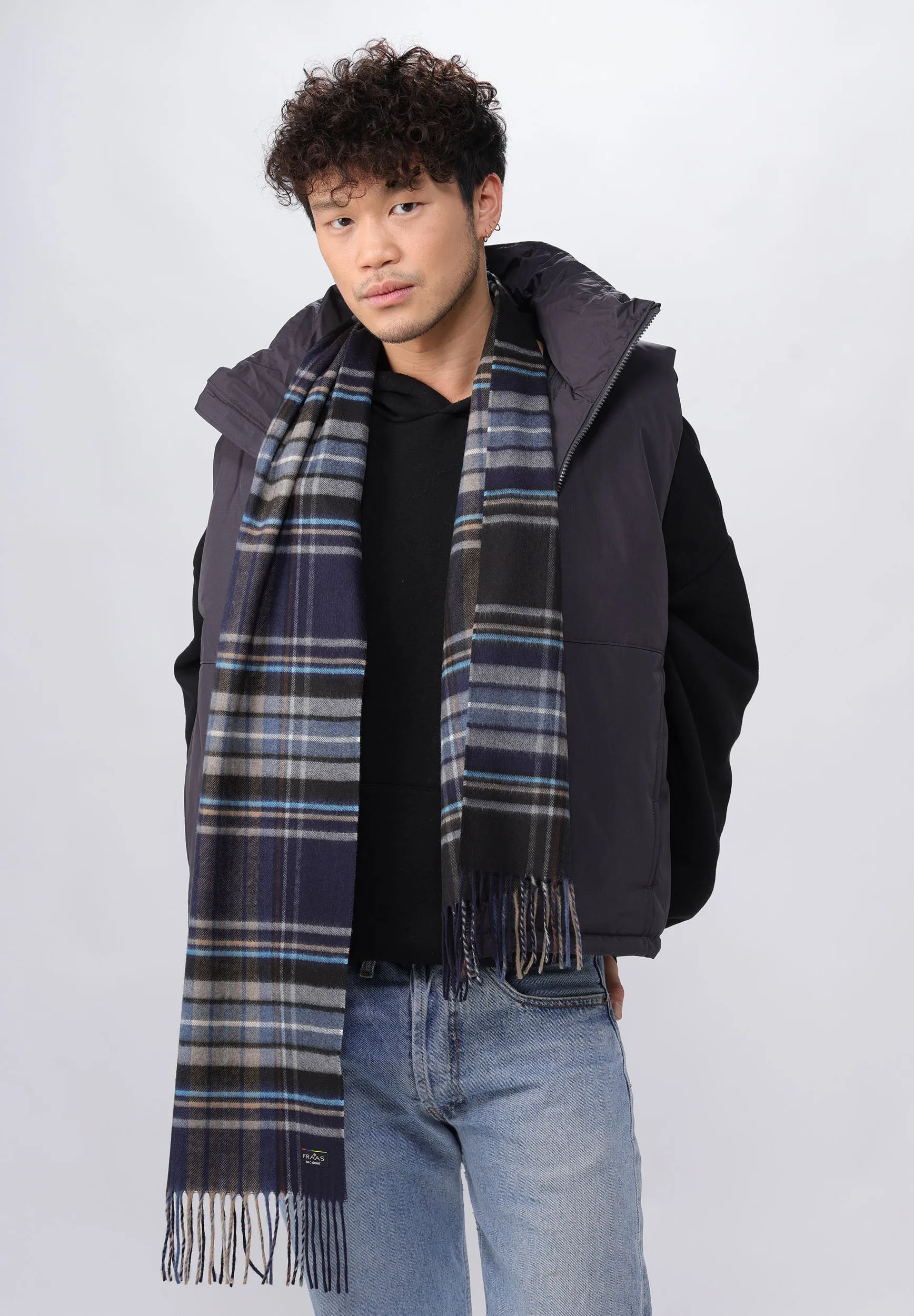 Colored Tartan Cashmink Scarf