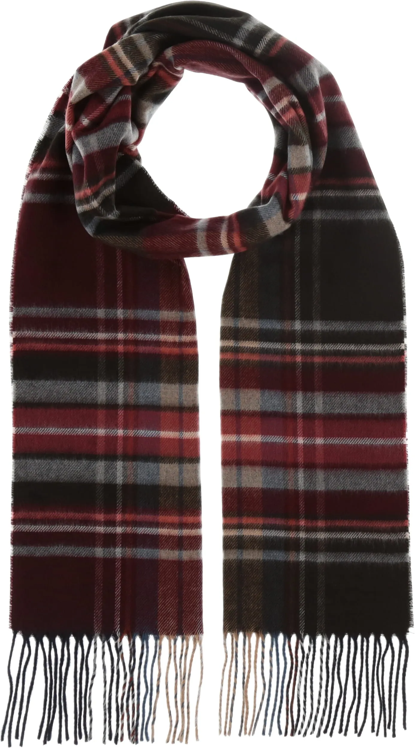 Colored Tartan Cashmink Scarf