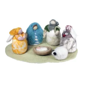 Cozy Felt Nativity Set Wild Woolies