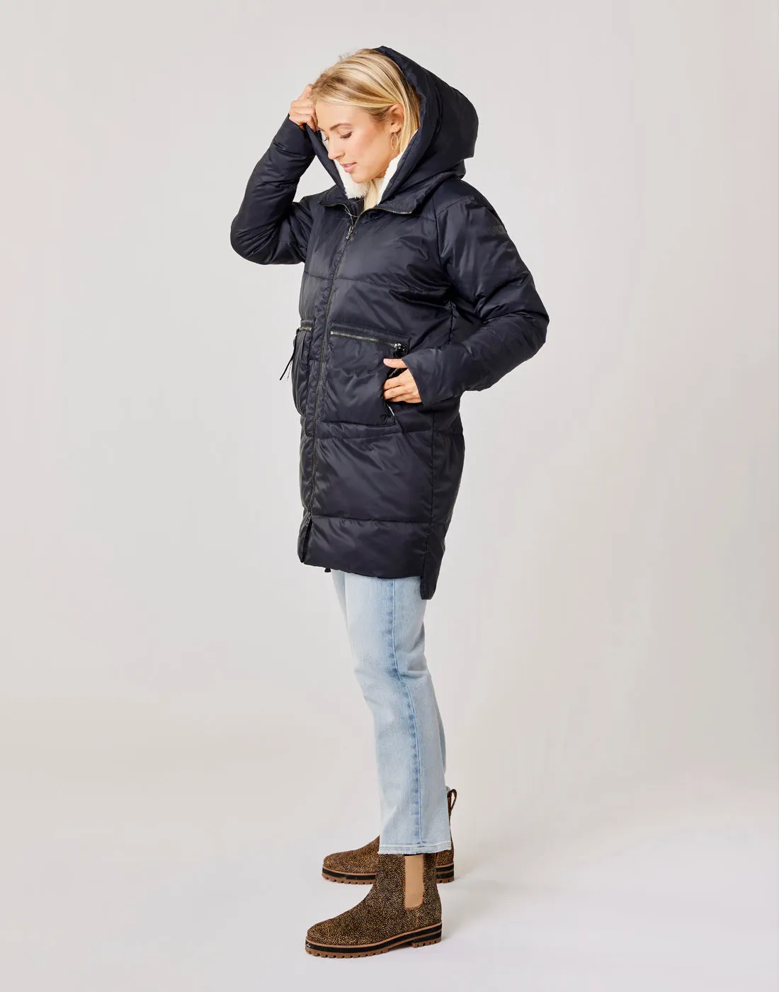 Davos Down Jacket: Black - FINAL SALE