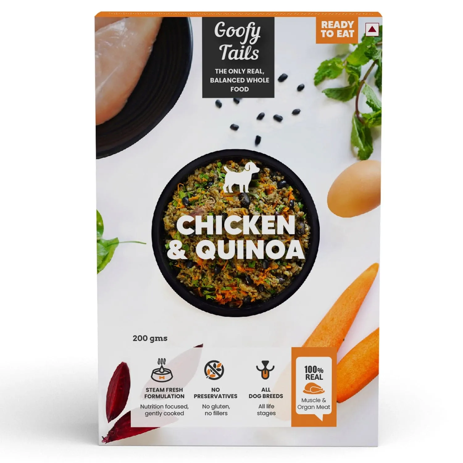 Dog Food Combo - Chicken Quinoa With Chicken Superfood Meal Topper