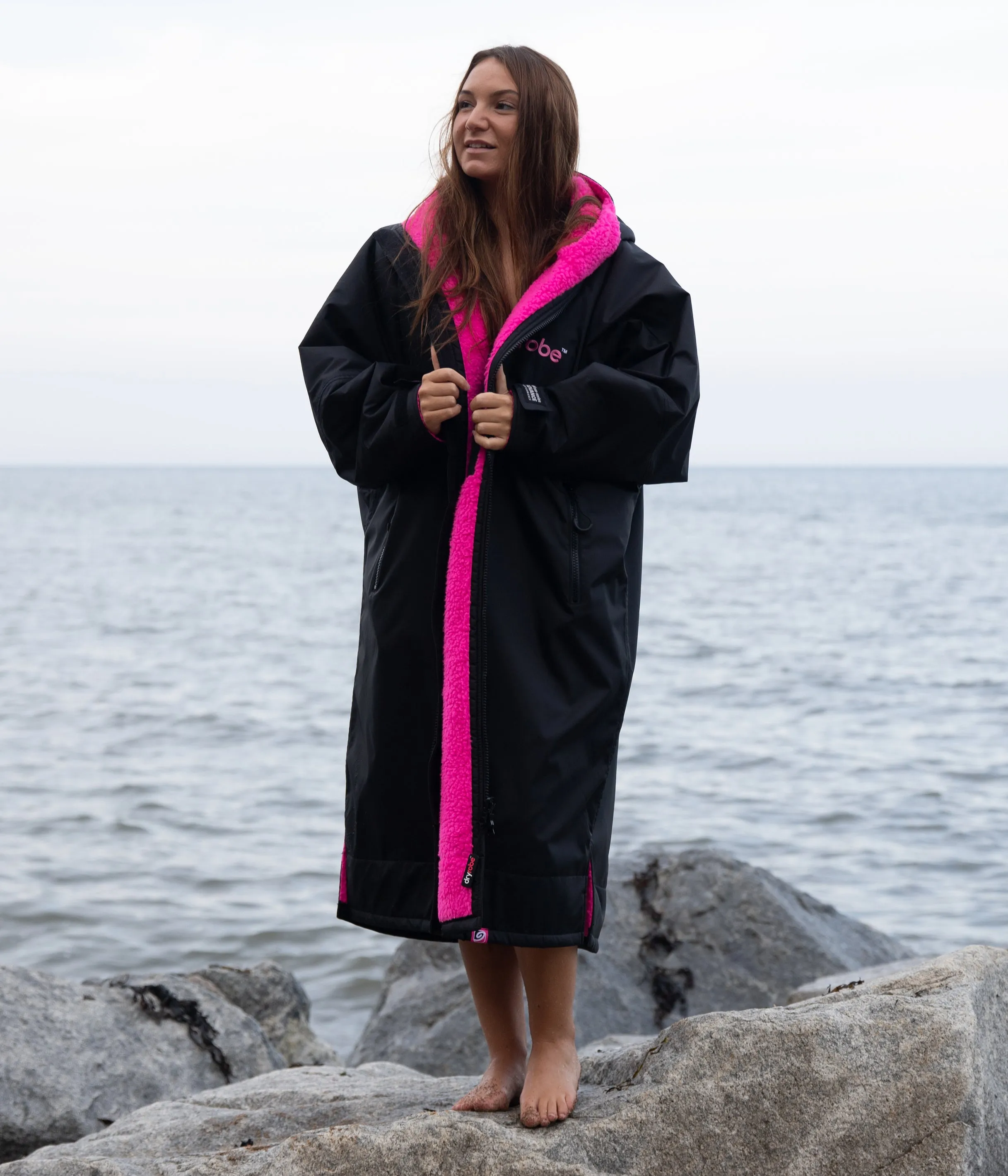 dryrobe Advance Long Sleeve Black