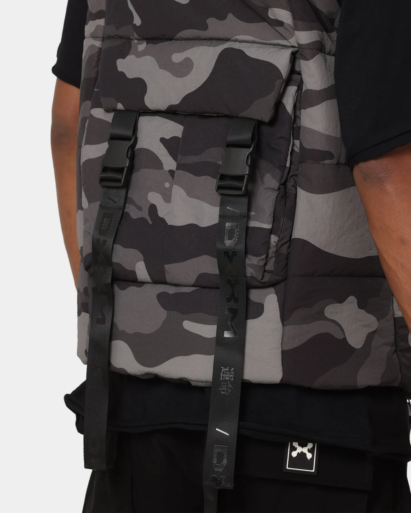 DXXMLife L-3 Chainge$ Puffer Vest Grey/Camo