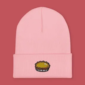 Egg Tart Embroidered Beanie