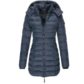 Elisa | down jacket with hood and zipper