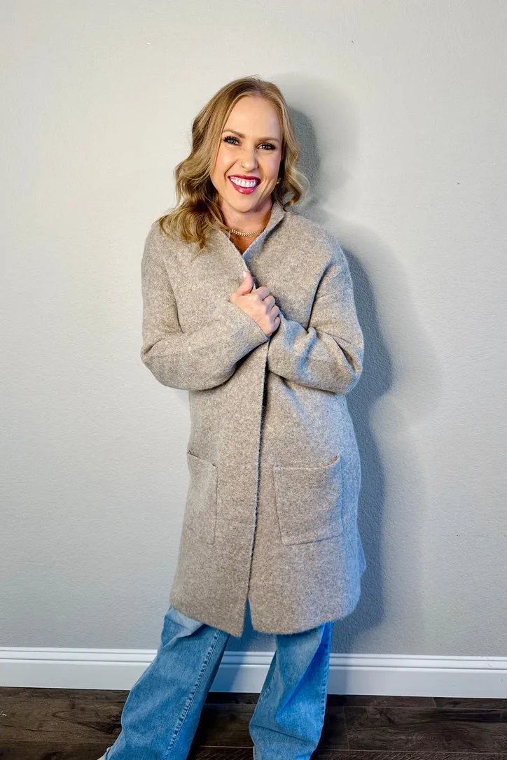 Ellie Open Cardigan Coat