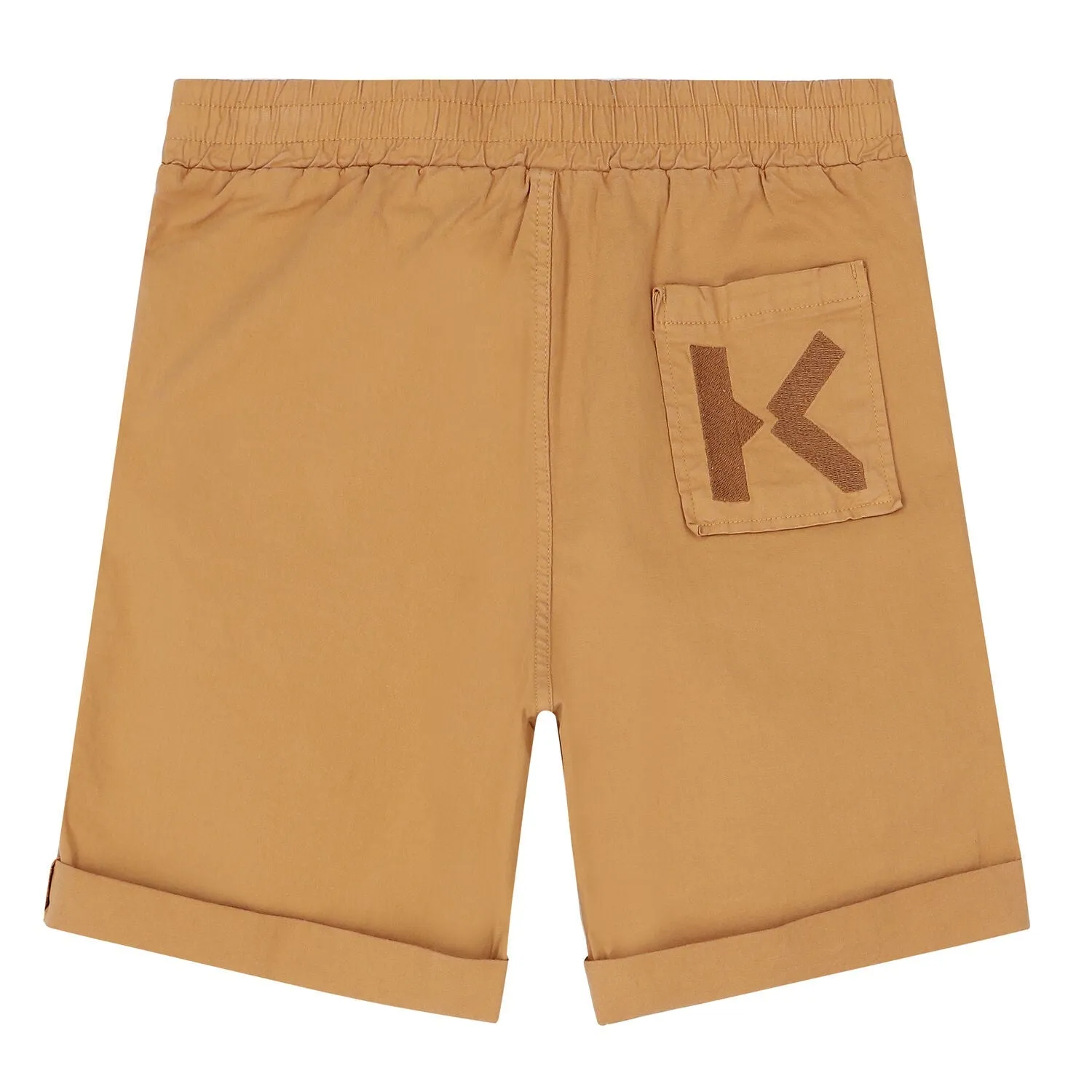 Embroidered Logo Shorts