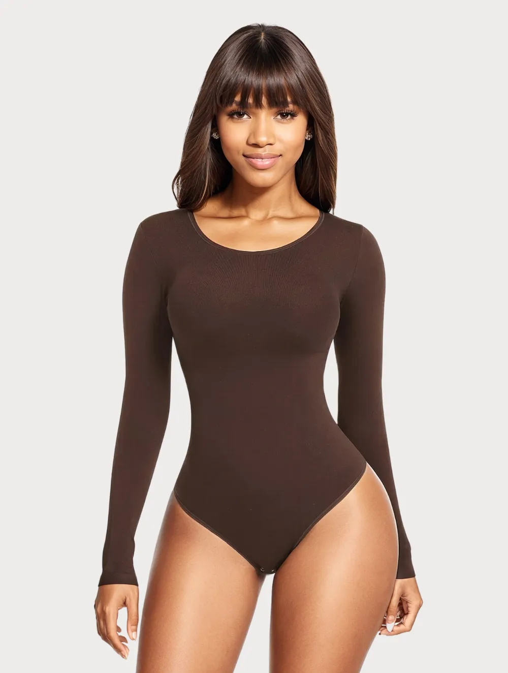 Every-Day Long Sleeve Shaping Bodysuit