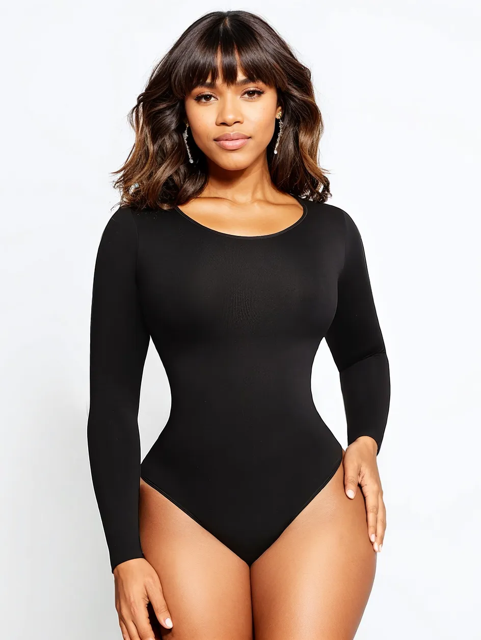 Every-Day Long Sleeve Shaping Bodysuit