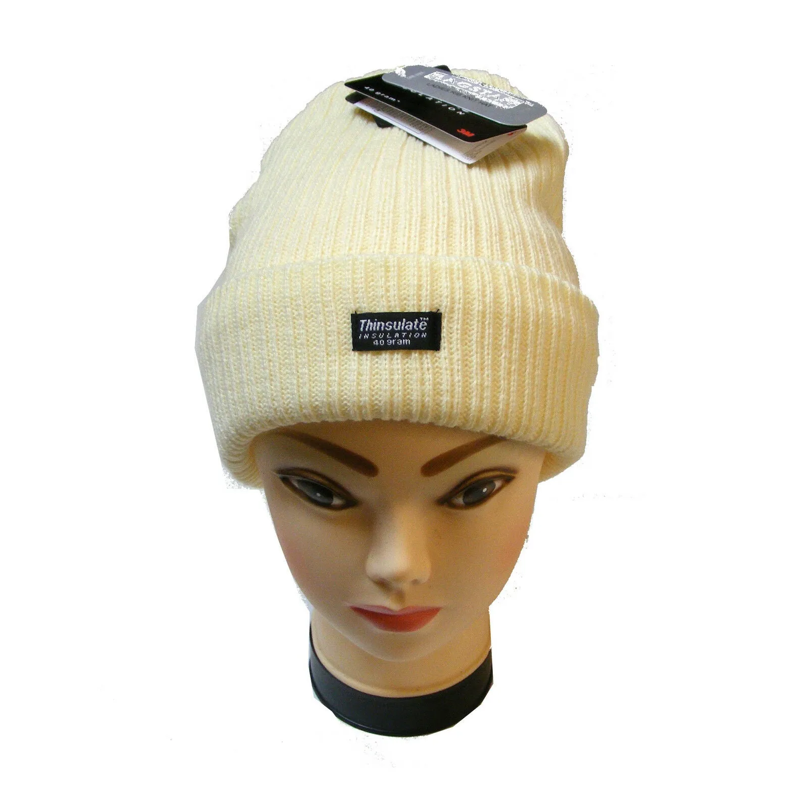 Floso Womens/Ladies Rib Knit Thinsulate Winter Hat