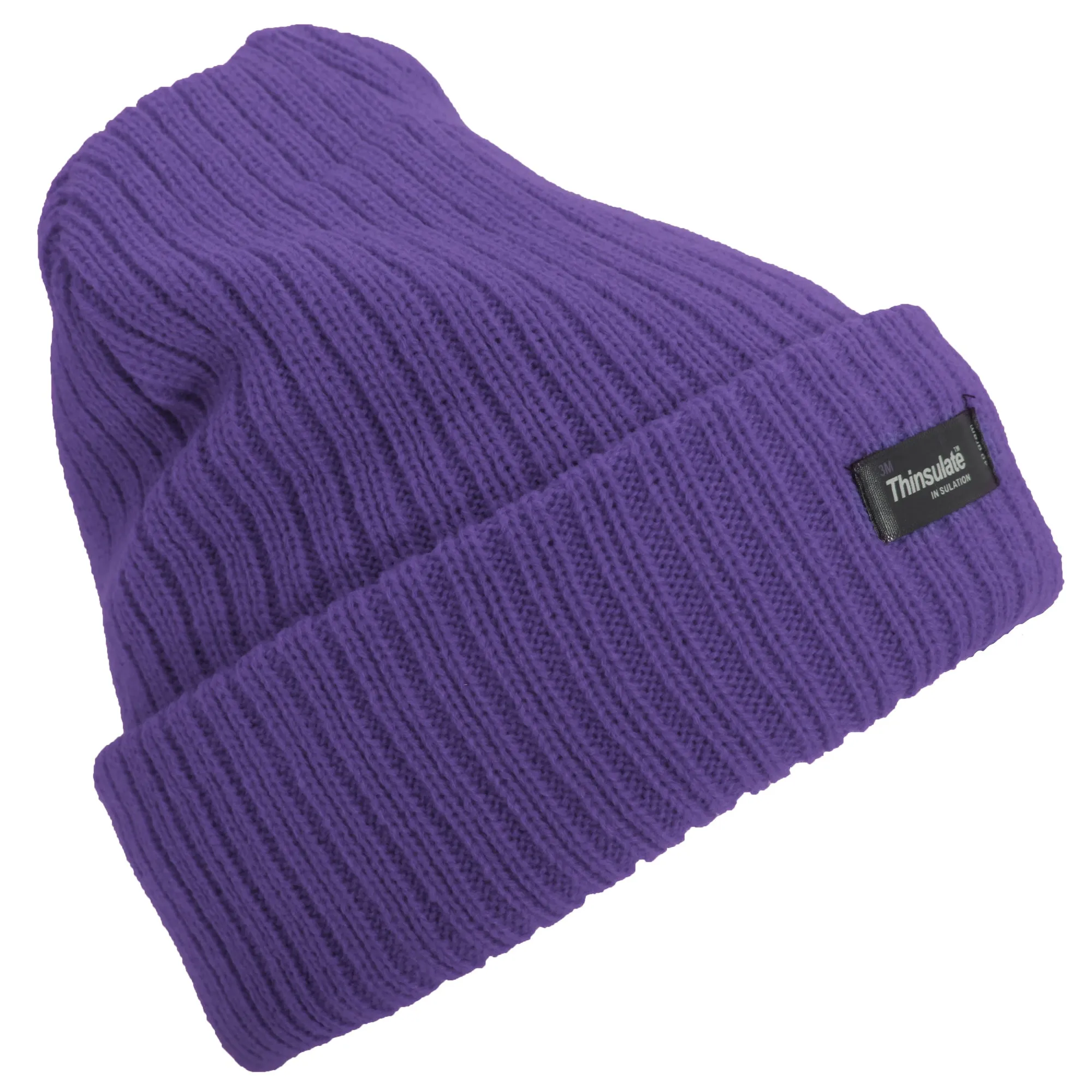 Floso Womens/Ladies Rib Knit Thinsulate Winter Hat