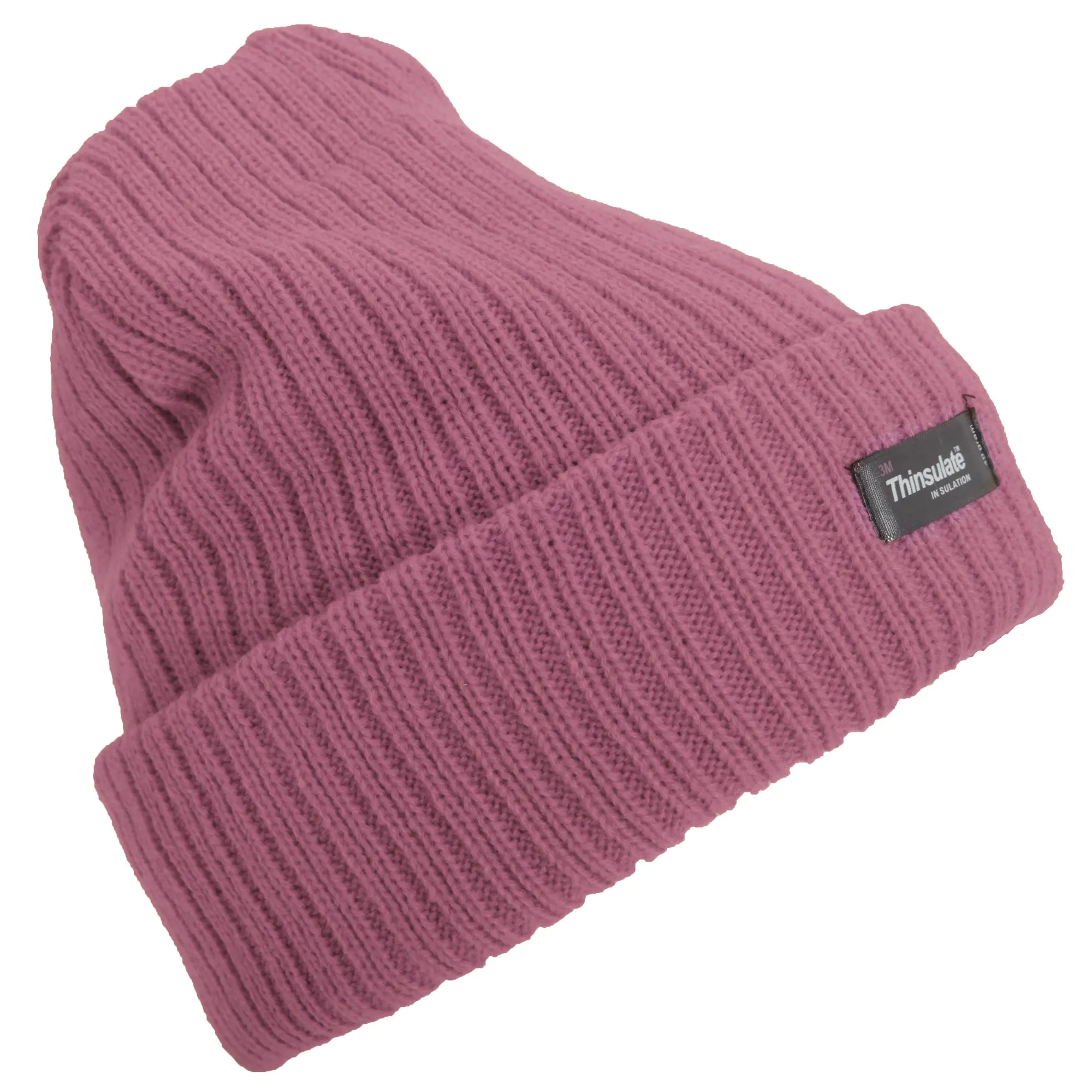 Floso Womens/Ladies Rib Knit Thinsulate Winter Hat