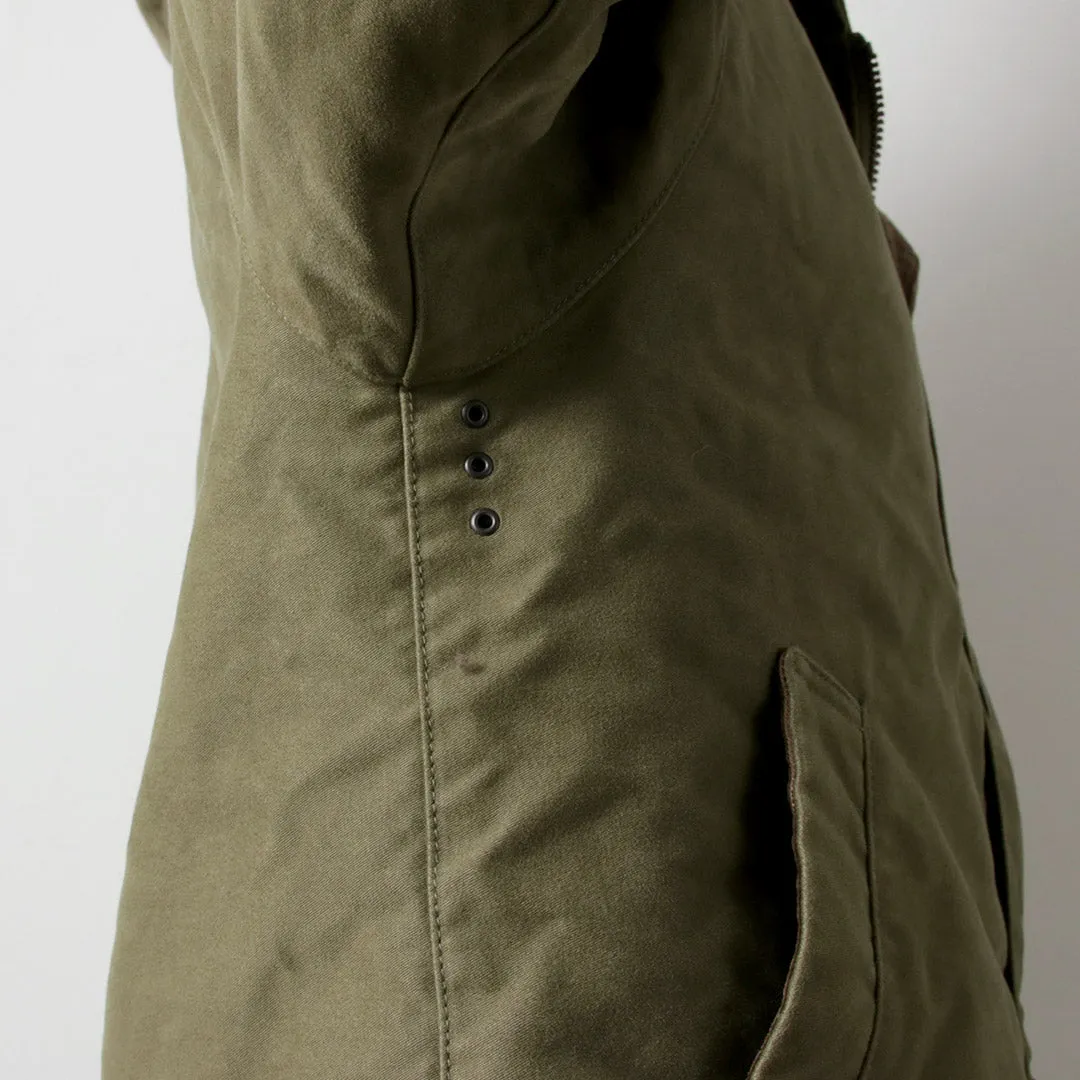 FOB FACTORY / F2450 Moleskin Hood Coat