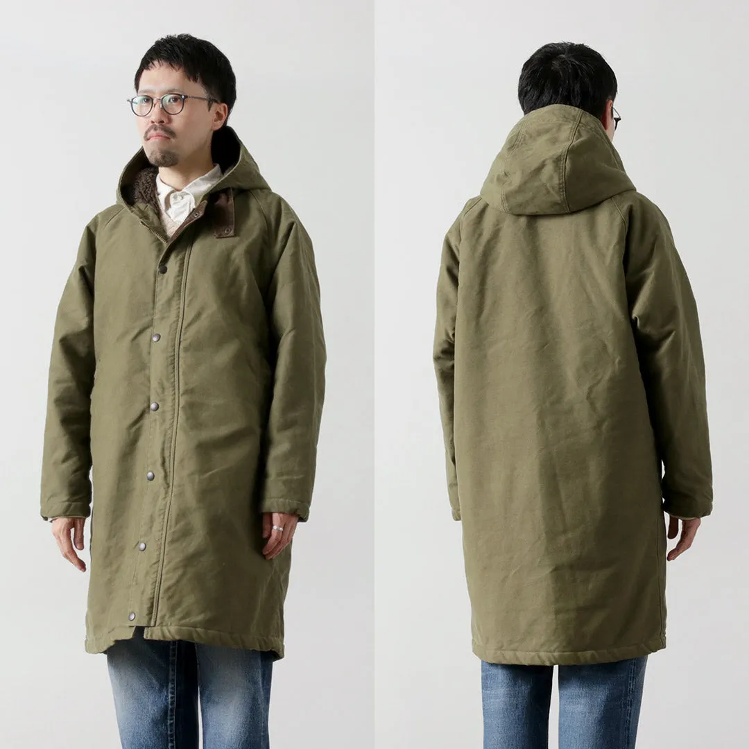 FOB FACTORY / F2450 Moleskin Hood Coat