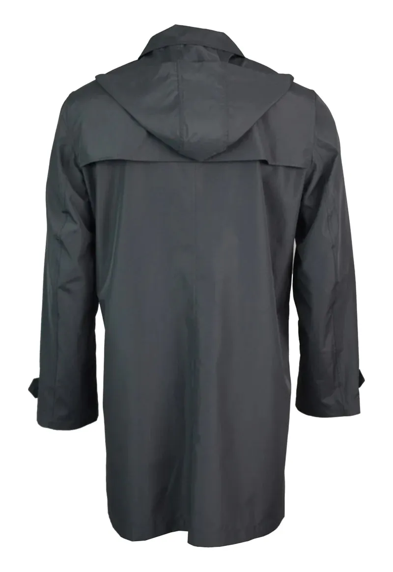 Fox Umbrellas Black Ultra Lightweight Packable Raincoat