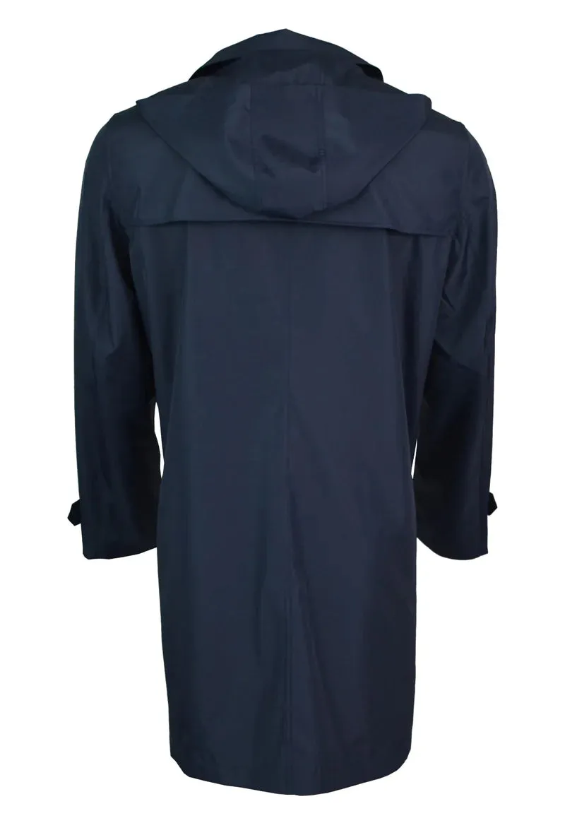 Fox Umbrellas Navy Ultra Lightweight Packable Raincoat