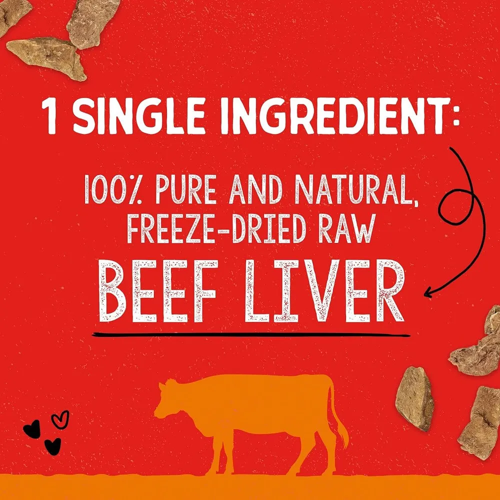 Freeze Dried Beef Heart Dog Treats