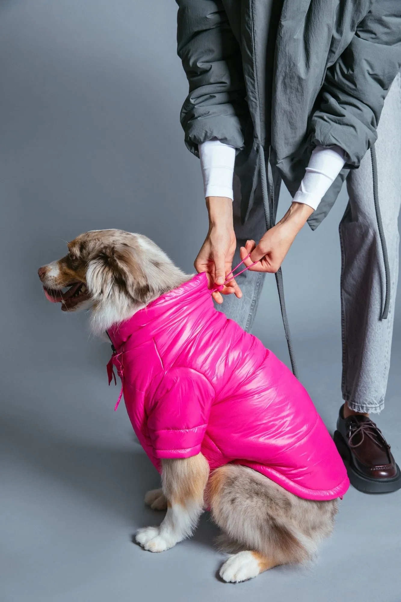 Glossy Puffer Jacket