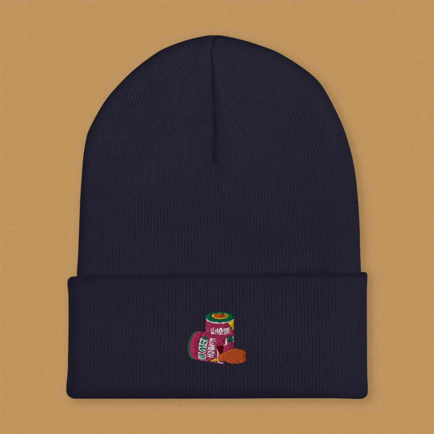 Haw Flakes Embroidered Beanie