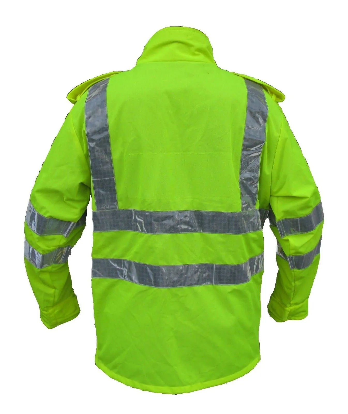 Hi Viz Vis Lightweight Reflective Traffic Overcoat Recovery Walking LW03A