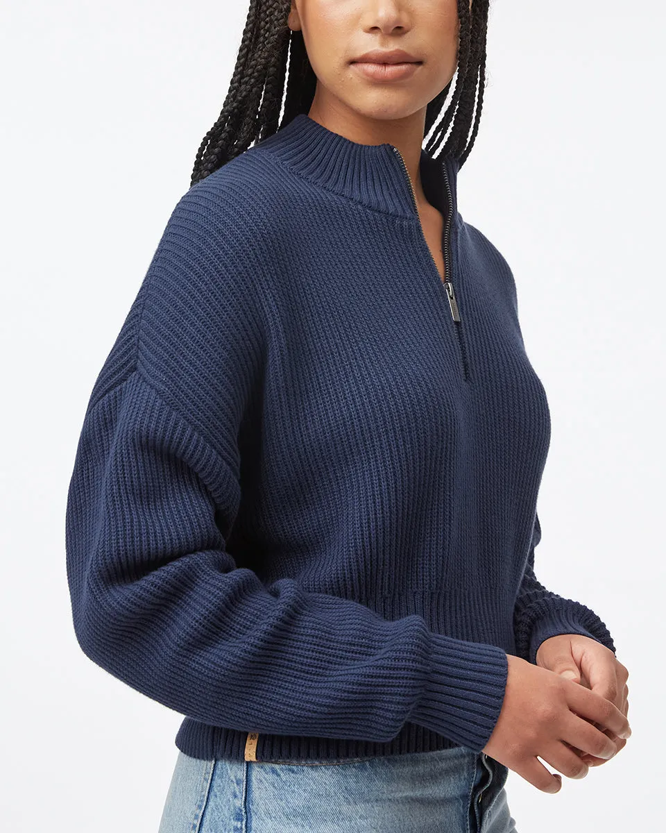 Highline 1/4 Zip Mock Neck