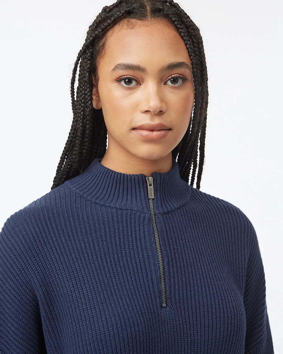 Highline 1/4 Zip Mock Neck