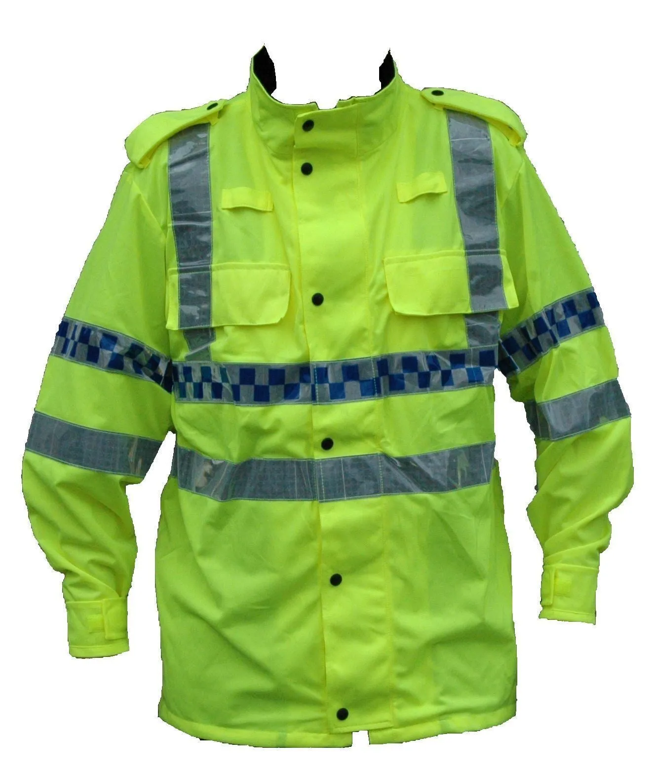 Hivis Lightweight Reflective Traffic Overcoat Walking Recovery Grade B LW01B