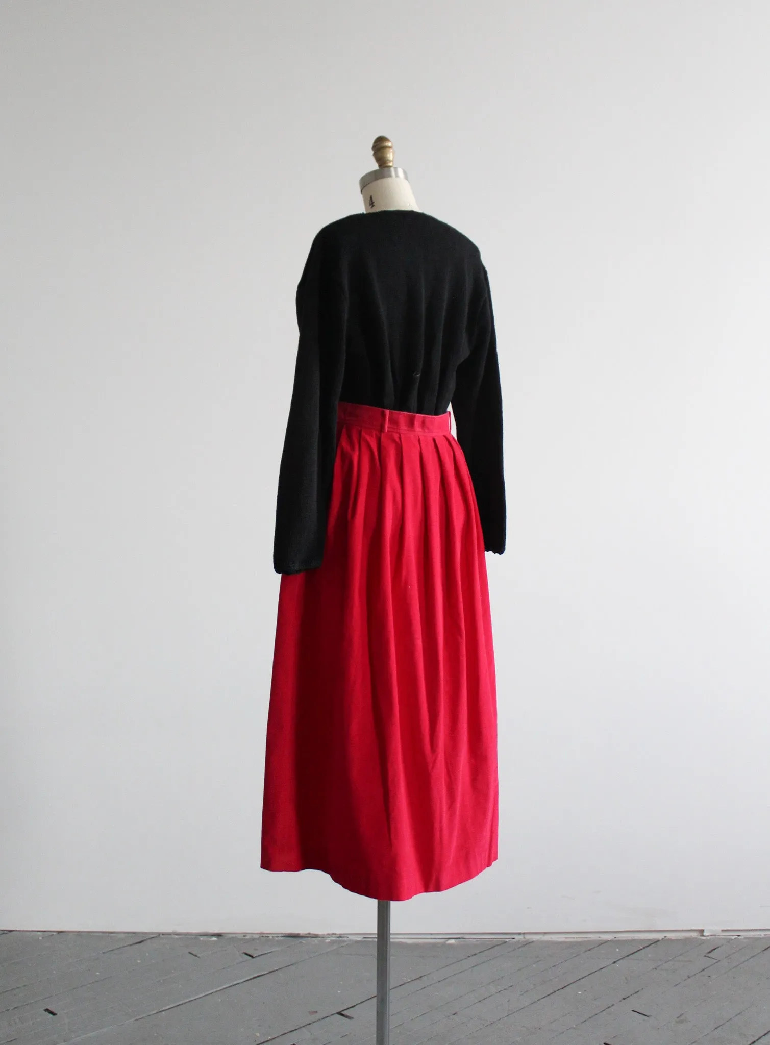 hollyhock midi skirt