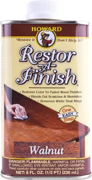 Howard Restor-A-Finish Walnut 237 Ml