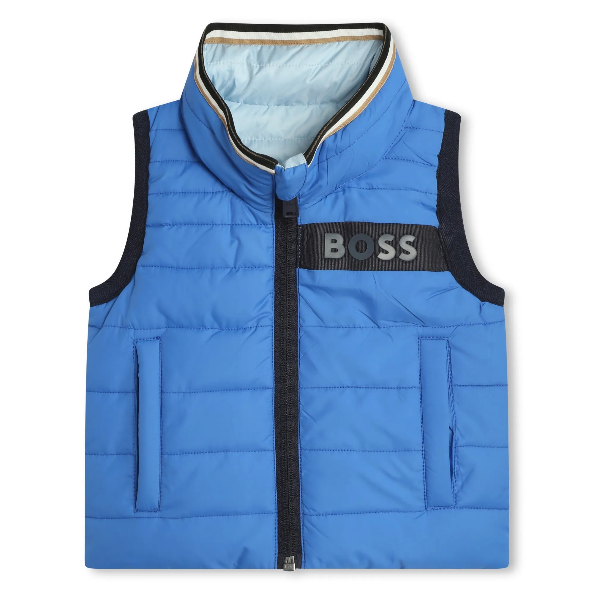 Hugo Boss Baby Boys Reversible Puffer Vest