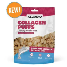 Icelandic  Beef Collagen Puffs Bites with Cod Skin For Dogs