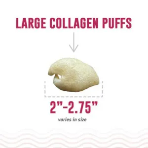 Icelandic  Beef Collagen Puffs Bites with Cod Skin For Dogs