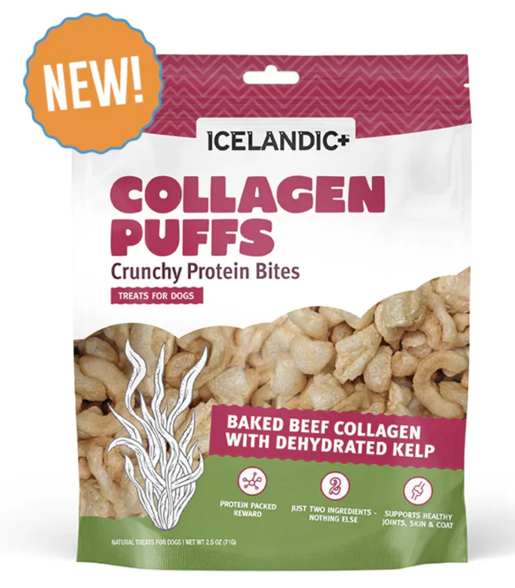 Icelandic Beef Collagen Puffs w/ Kelp