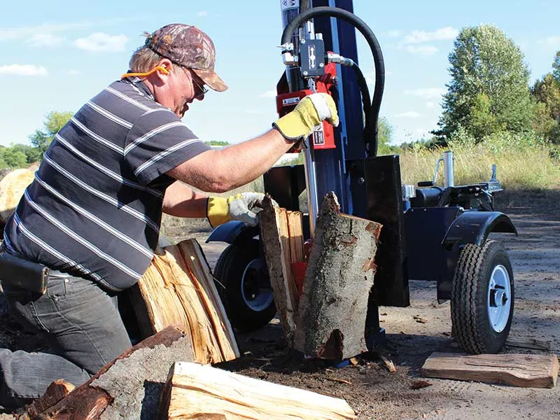 Iron & Oak 24 Ton Vertical / Horizontal Log Splitter (BHVH2418GX)