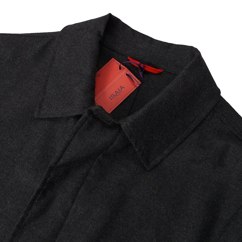 Isaia Lightweight Cashmere Overcoat