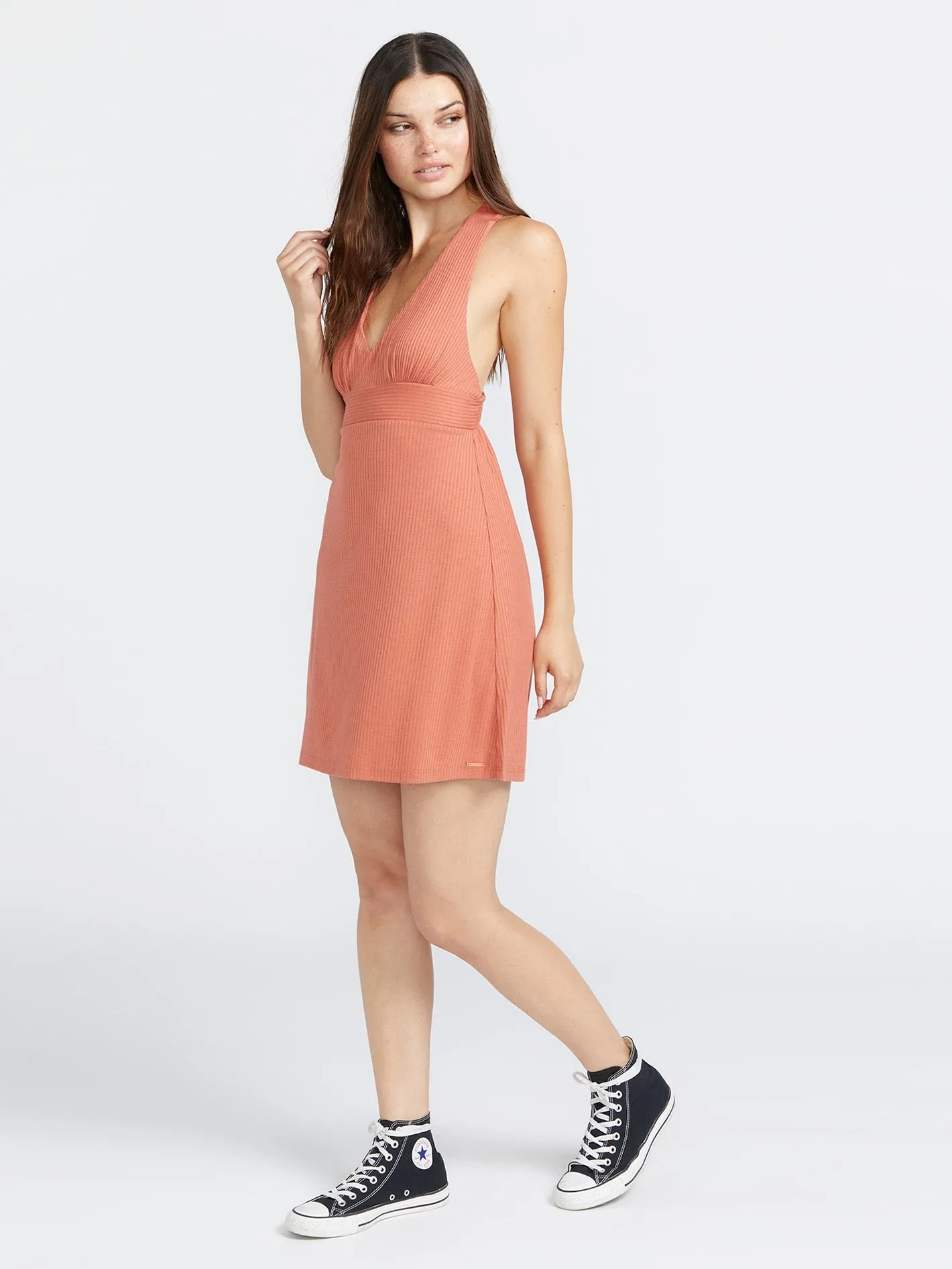 Island Bopper Dress - Rosewood