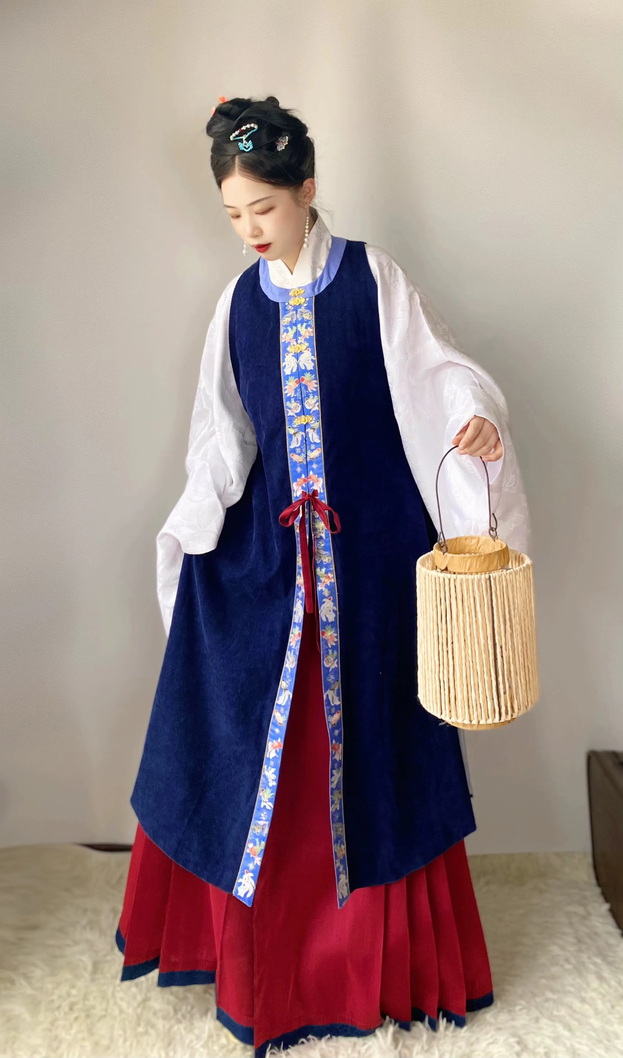 Jinyu Matang 金玉满堂 Ming Dynasty Variety Collar Bijia Pi Ao Corduroy Jackets