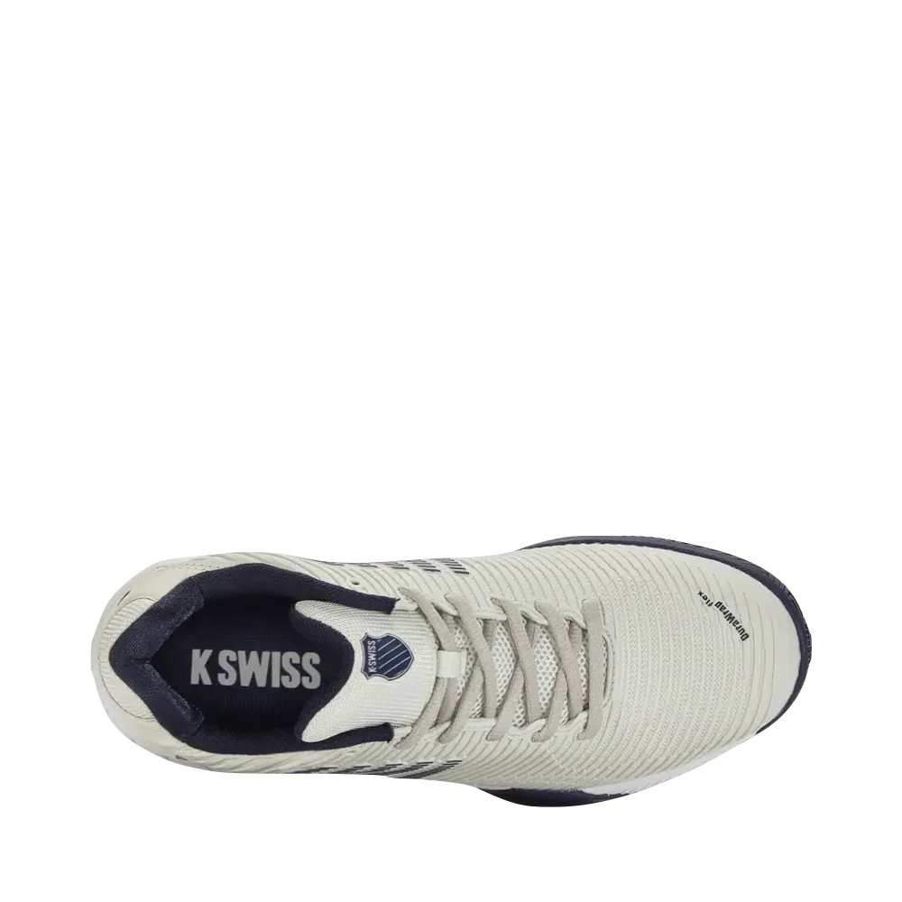 K-Swiss Men's Hypercourt Express 2 Sneaker in Vaporous Gray/White/Peacoat