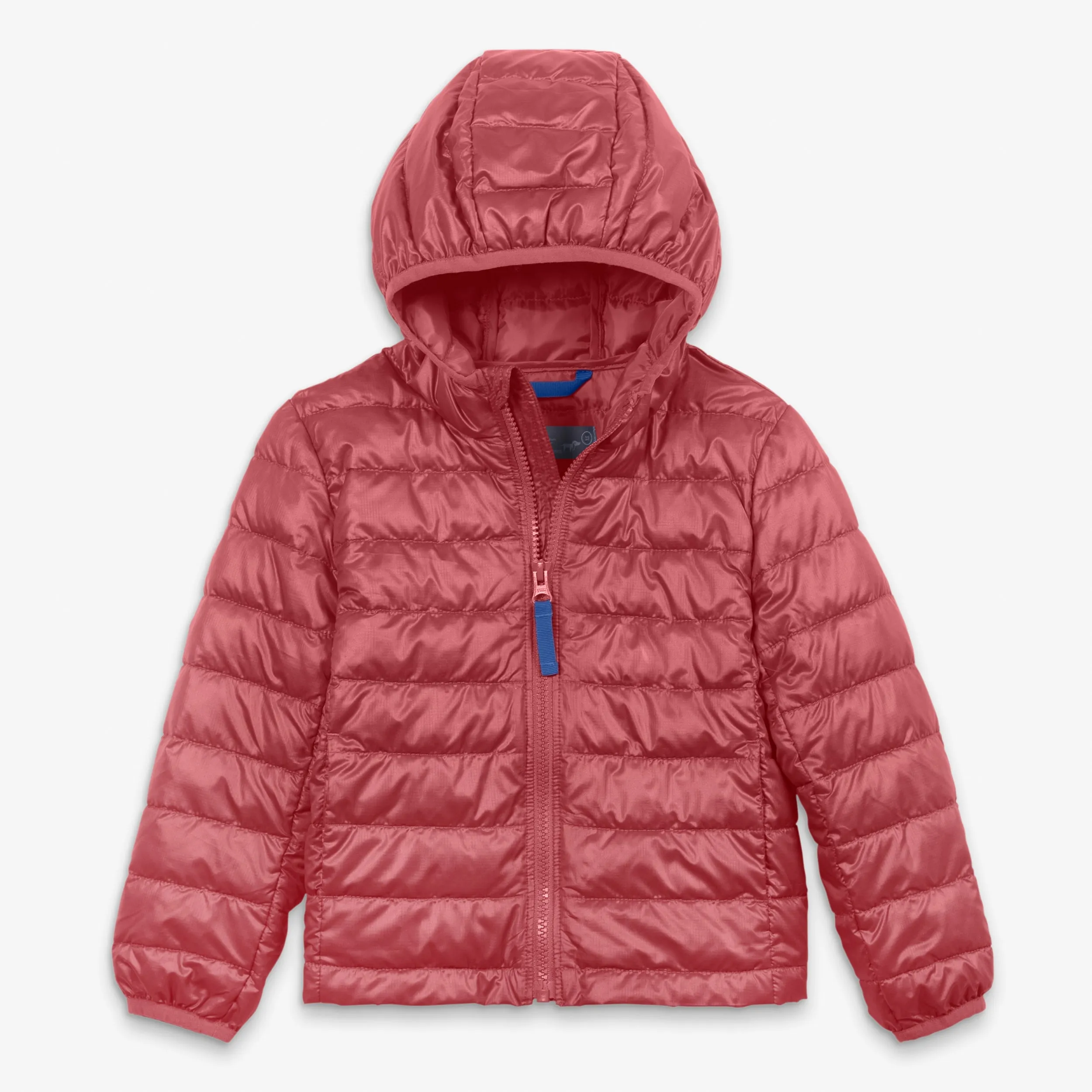 Kids lightweight puffer jacket in seasonal colors