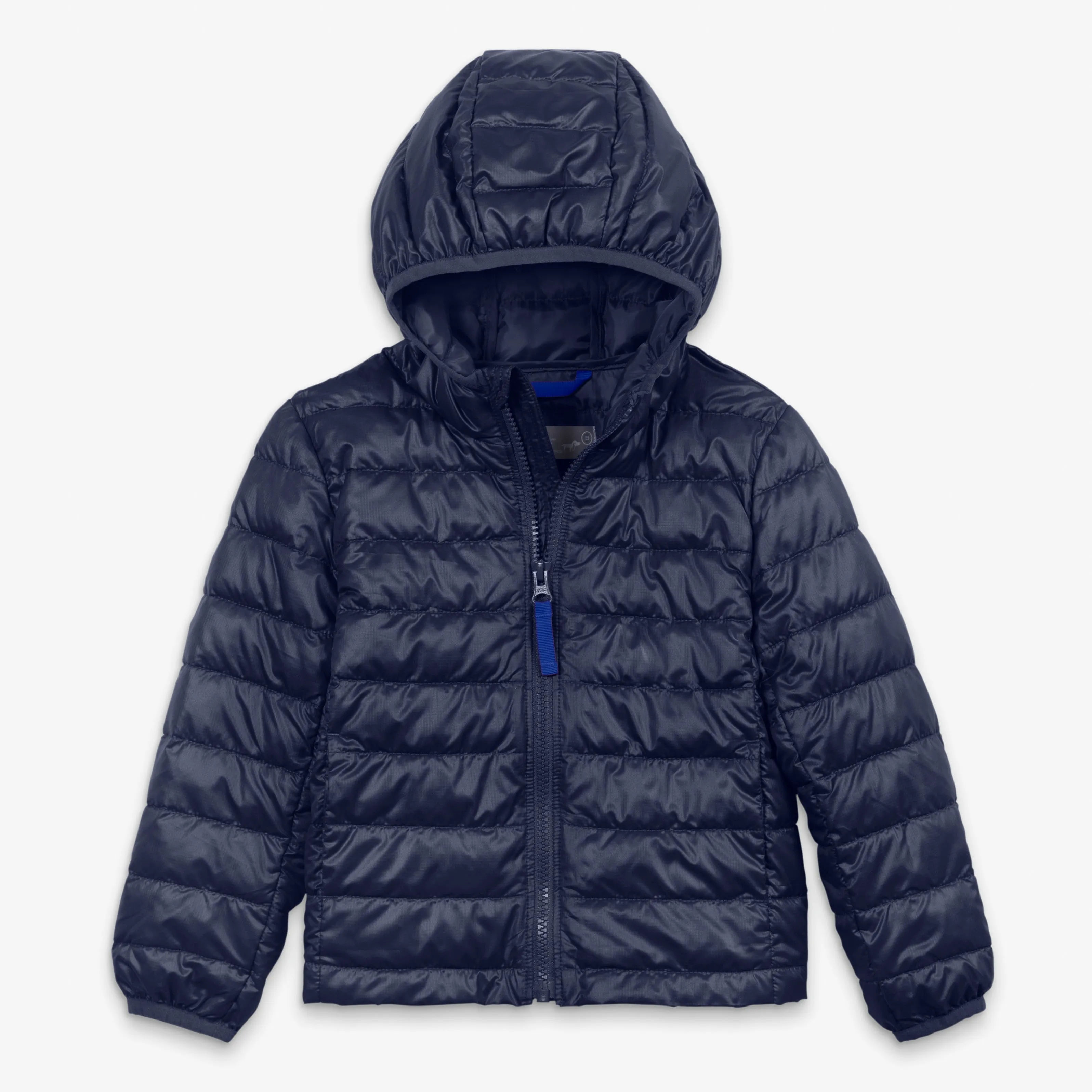 Kids lightweight puffer jacket in seasonal colors