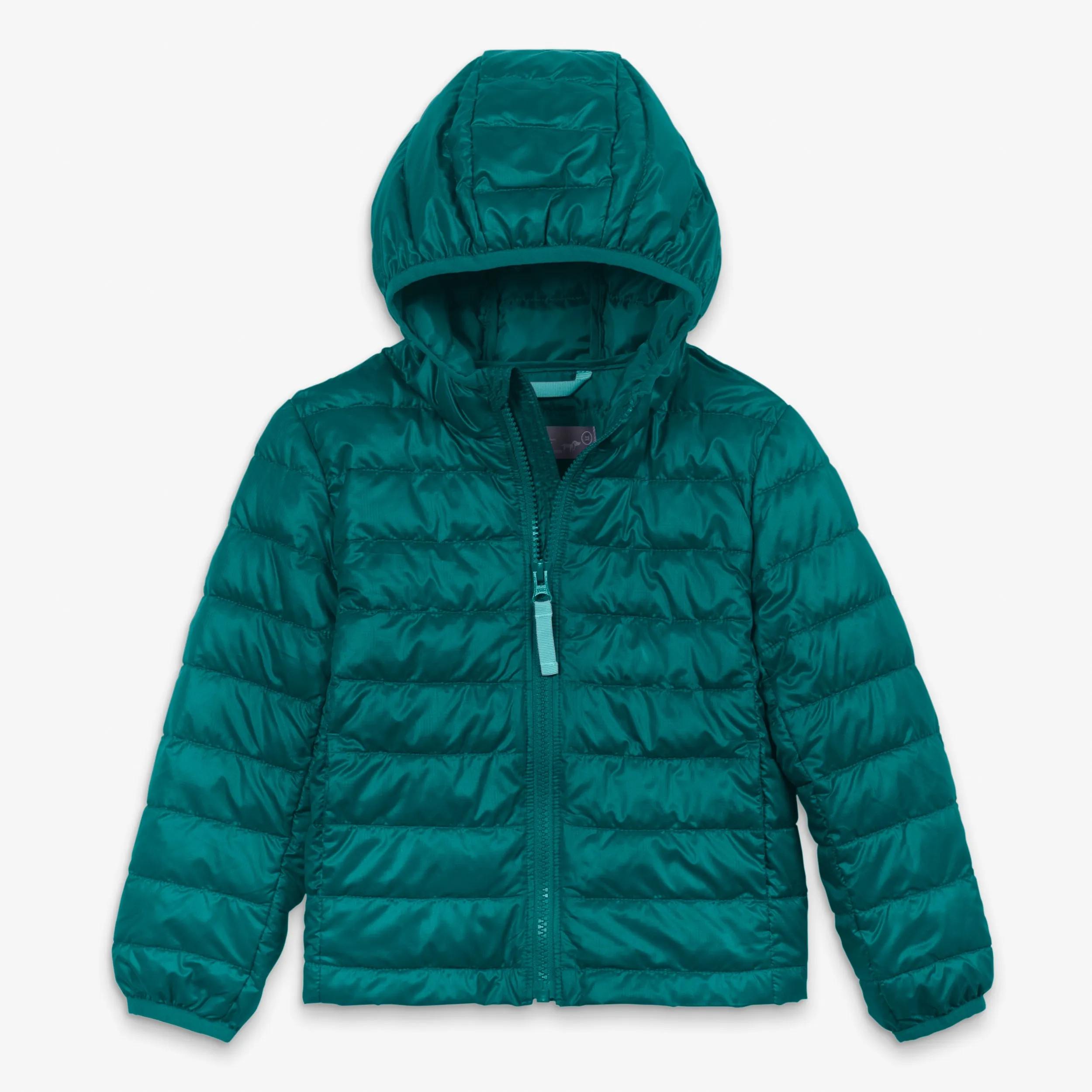 Kids lightweight puffer jacket in seasonal colors