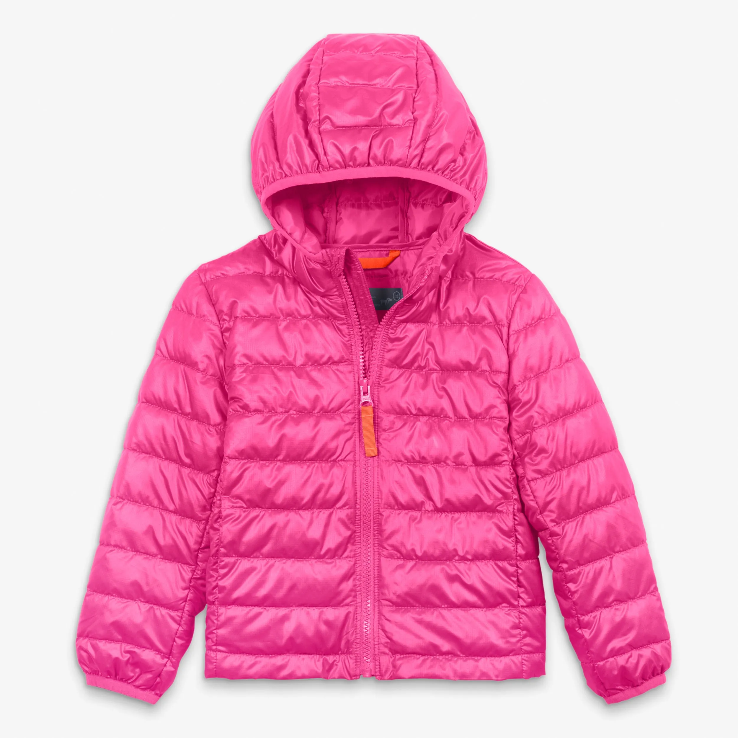 Kids lightweight puffer jacket in seasonal colors