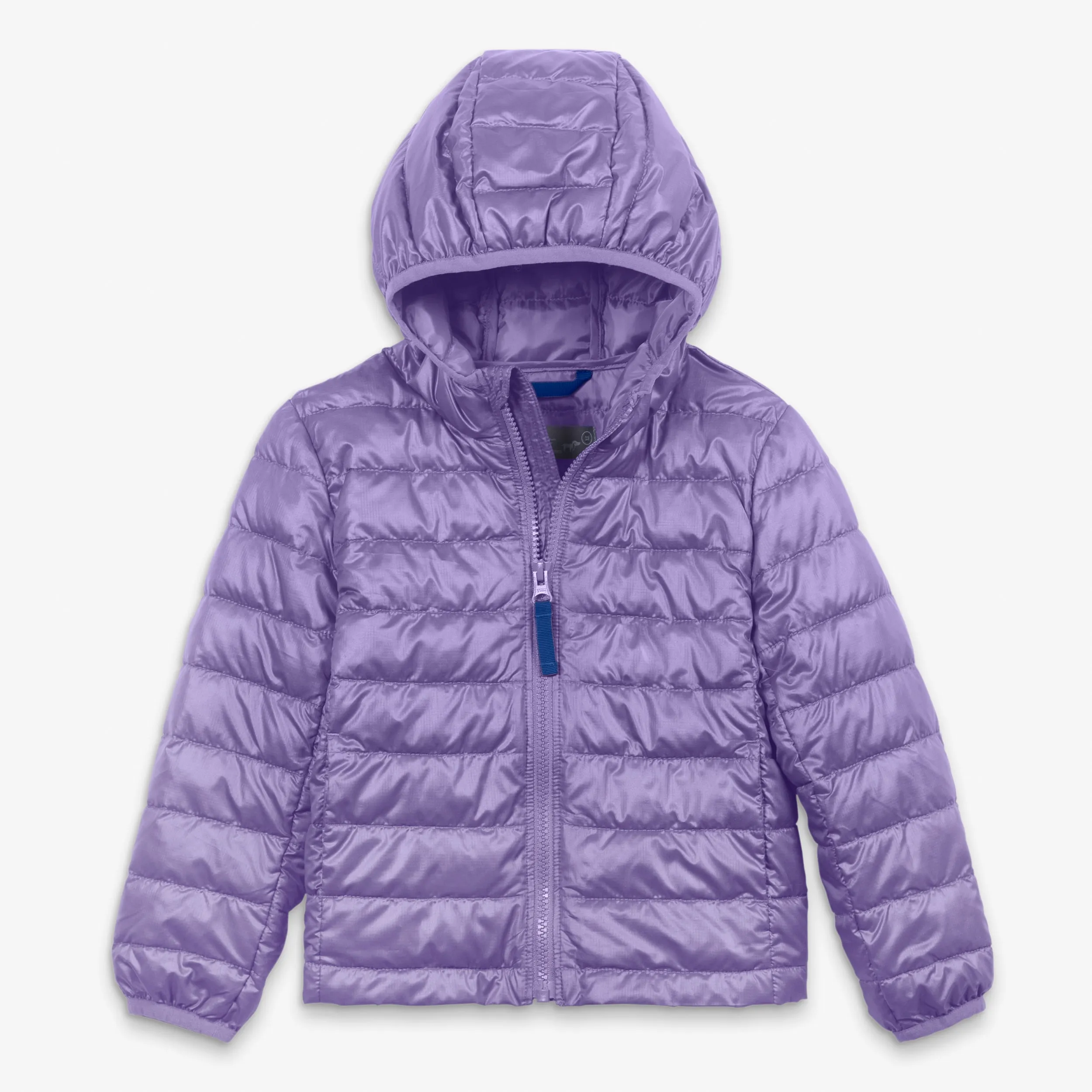 Kids lightweight puffer jacket in seasonal colors