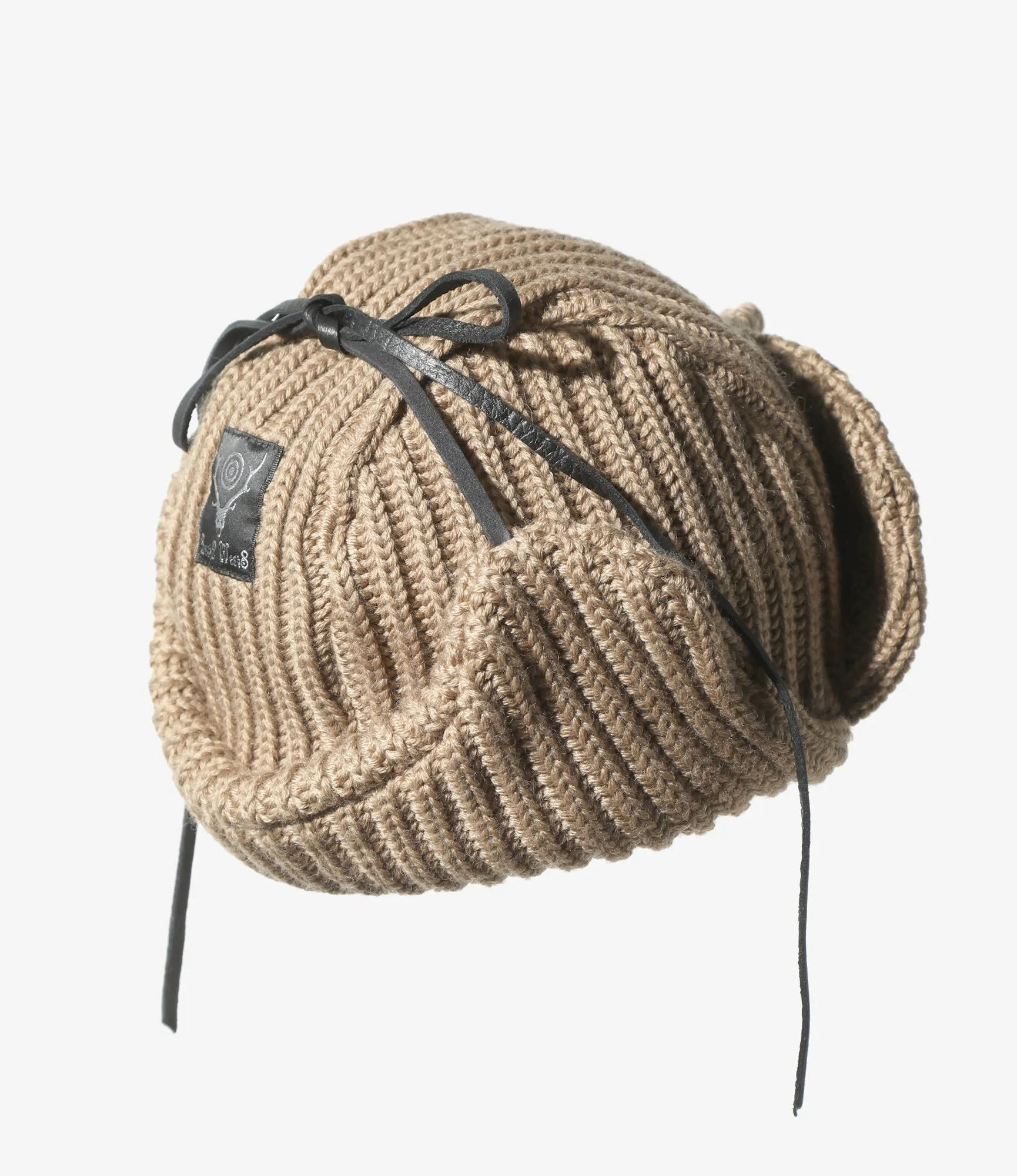 Knit Bomber Cap – Wool Blend