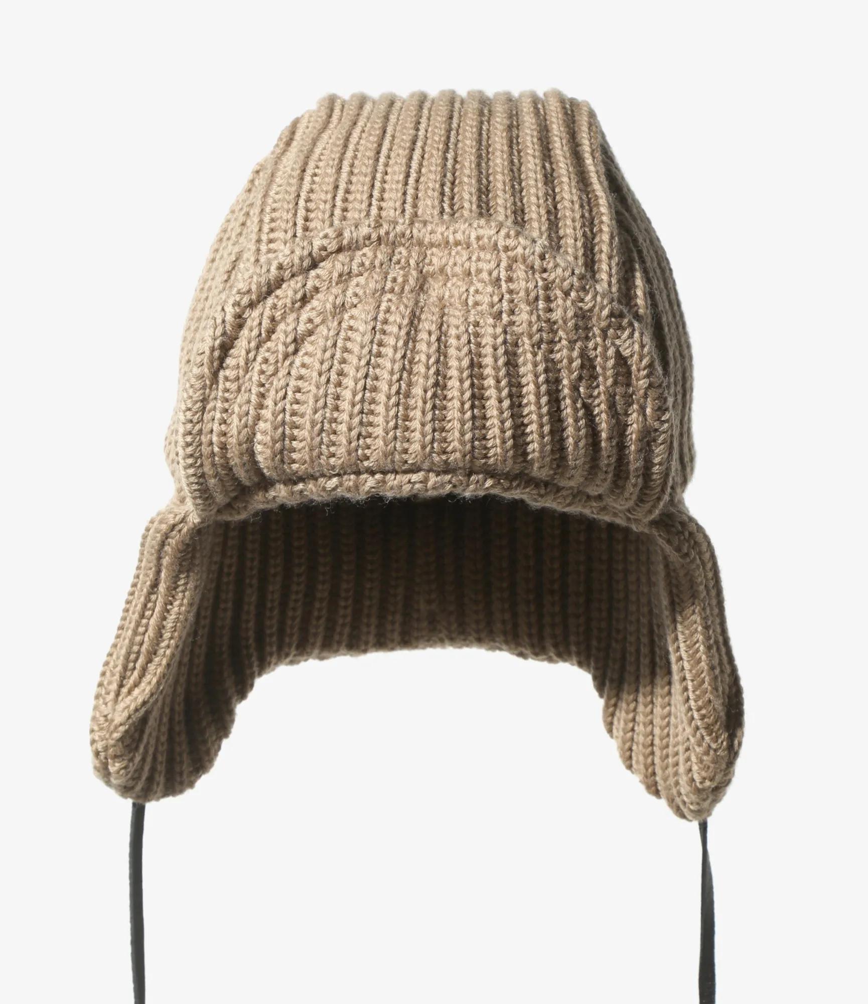 Knit Bomber Cap – Wool Blend