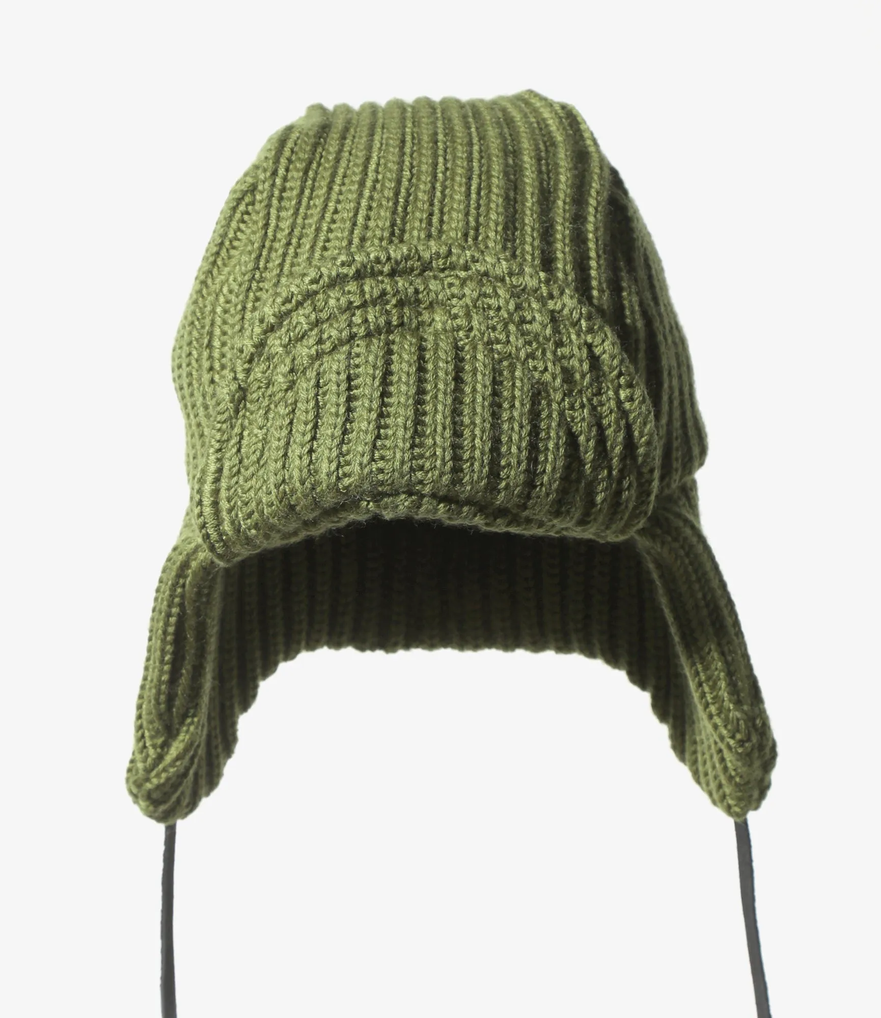 Knit Bomber Cap – Wool Blend