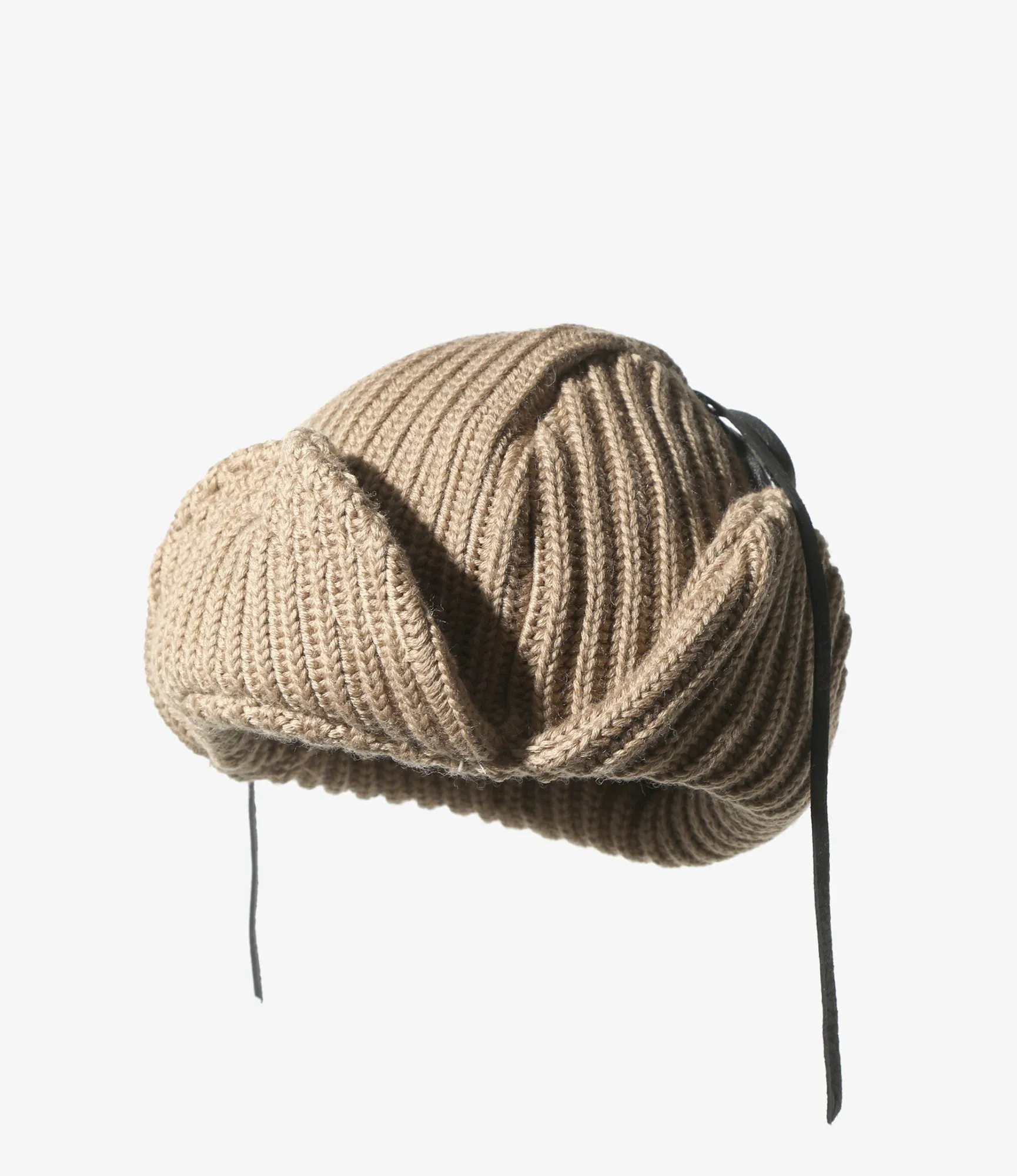 Knit Bomber Cap – Wool Blend