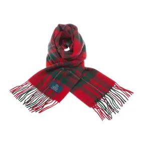 Lambswool Scottish Tartan Clan Scarf  Macgregor