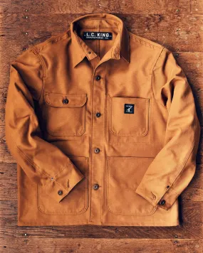 LC King Brown Duck Chore Coat