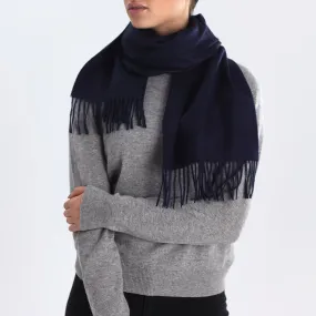 Limon Alpaca Scarf [Midnight blue]